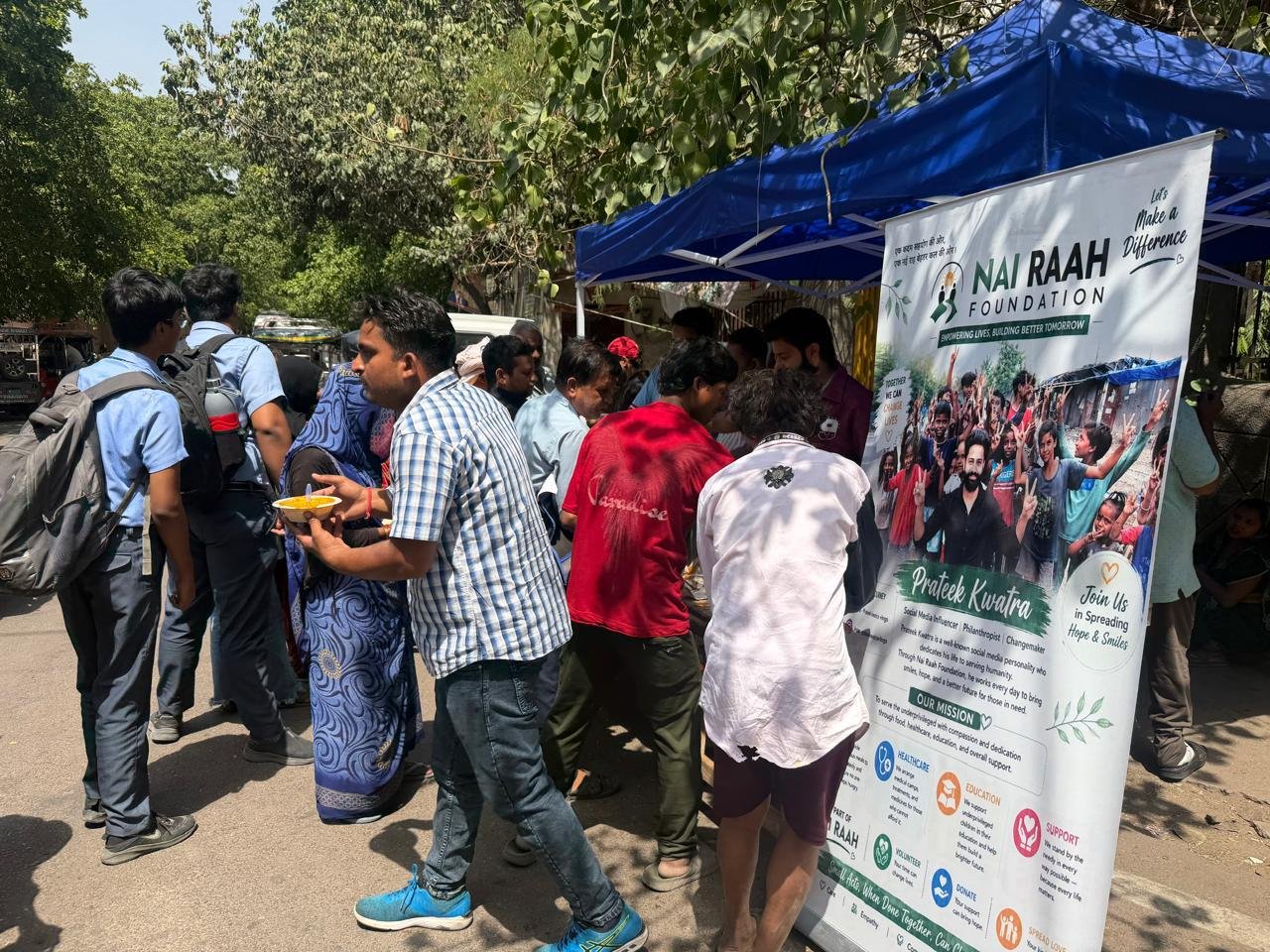 Delivering Meals to Slum Clusters